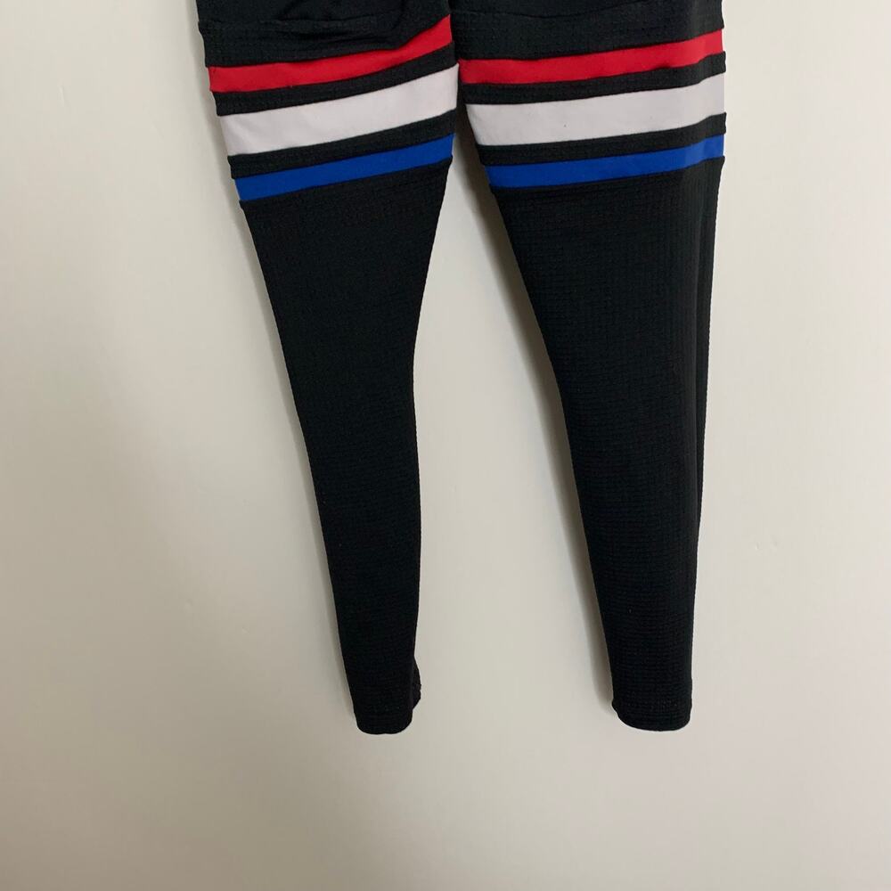 Bombshell Sportswear Scrunch Thigh Highs Red White Blue Womens - Picture 6 of 14